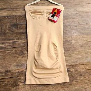 Slim Me Beige Strapless Shapewear Slip